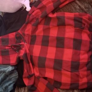 Red Flannel Hoodie size. M
